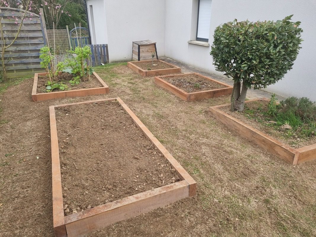 carrés de jardin sur mesure